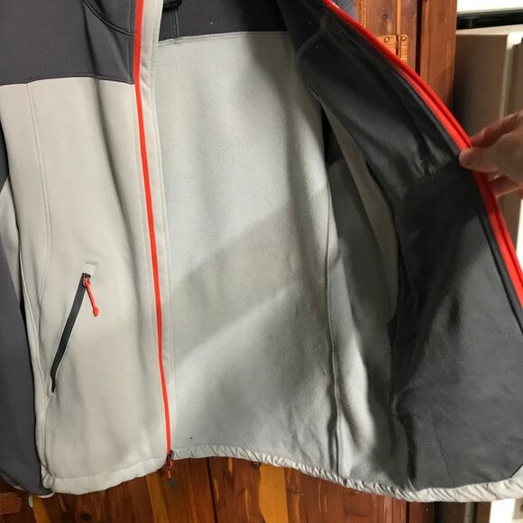The North Face Nimble Jacket - Men's Apex Soft Shell Jacket Gray sz M - Picture 8 of 14